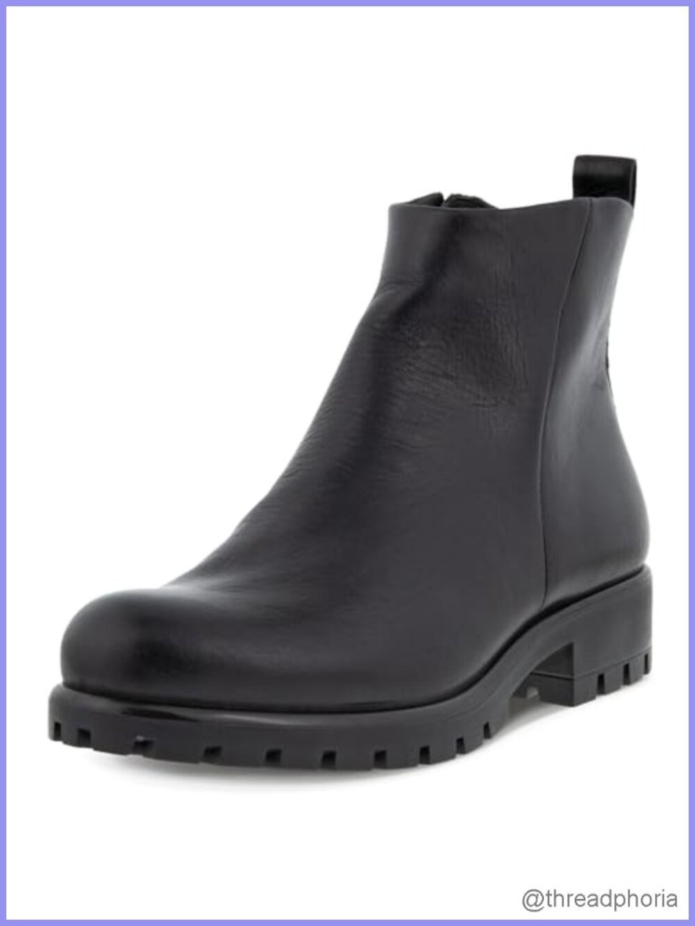 ECCO Modtray Ankle Bootie Water-Resistant Leather Work Boot